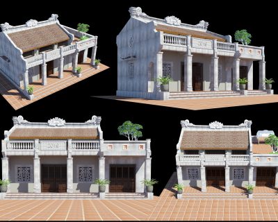 Thiết kế nhà thờ họ Nguyễn, thanh trì Hà Nội